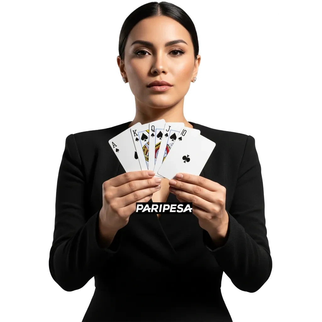 Banner PariPesa Perú: casino en vivo, ruleta y slots; bono 100% hasta S/500; pagos GPay, cripto y efectivo; soporte español.