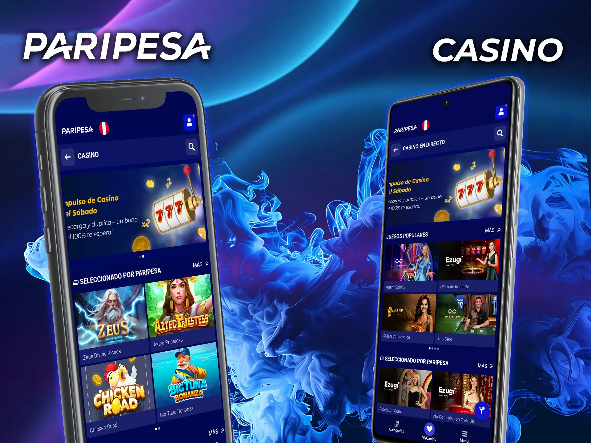 Juega a tus tragamonedas favoritas en el casino PariPesa.