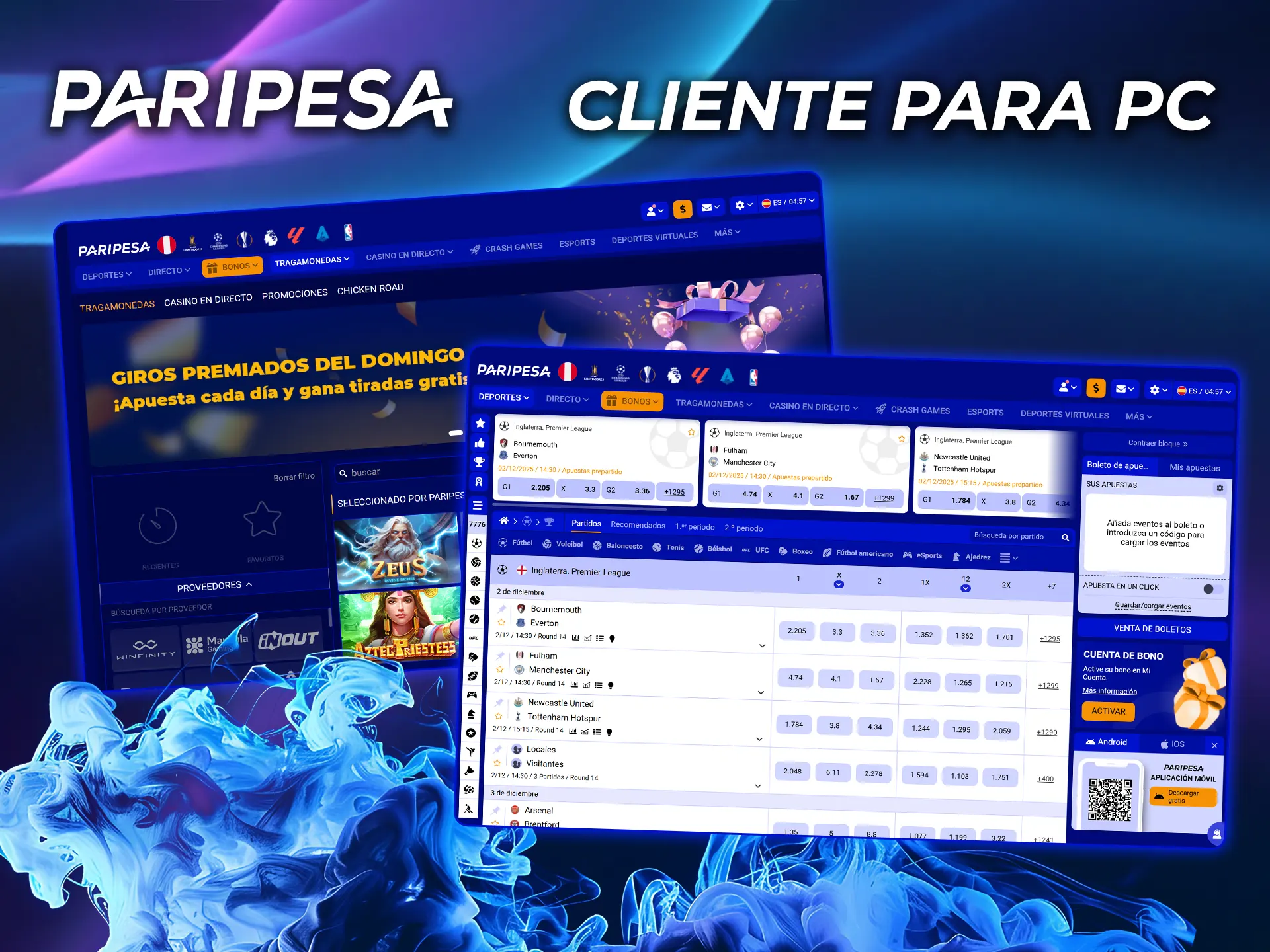 Juega cómodamente en tu PC en el casino PariPesa.