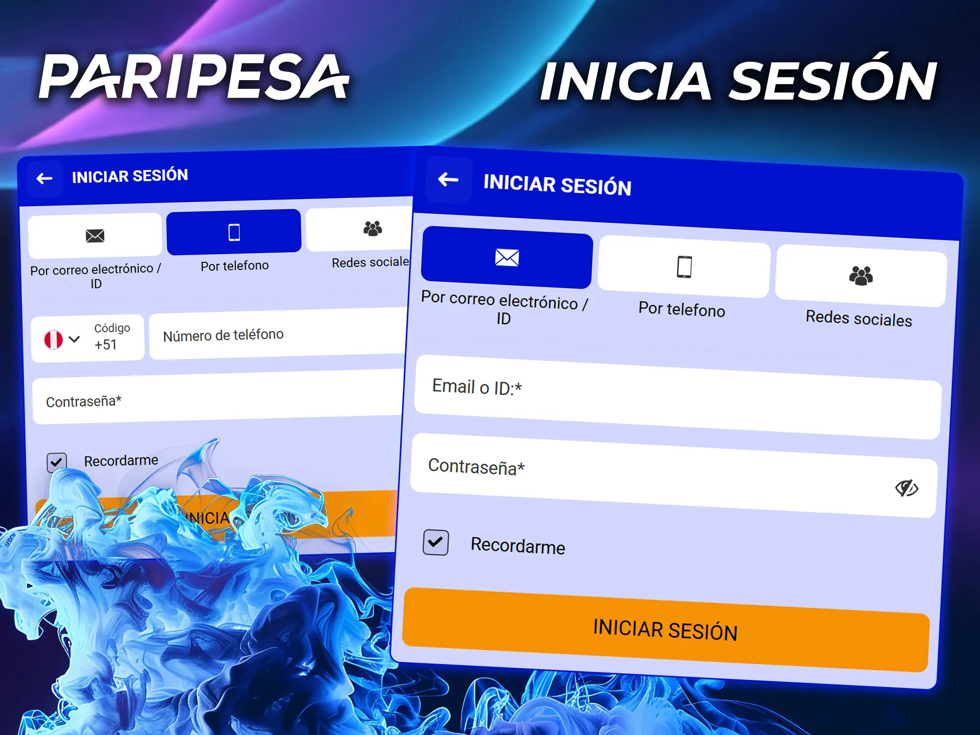 Entra en tu cuenta del casino PariPesa y descubre todas las posibilidades.