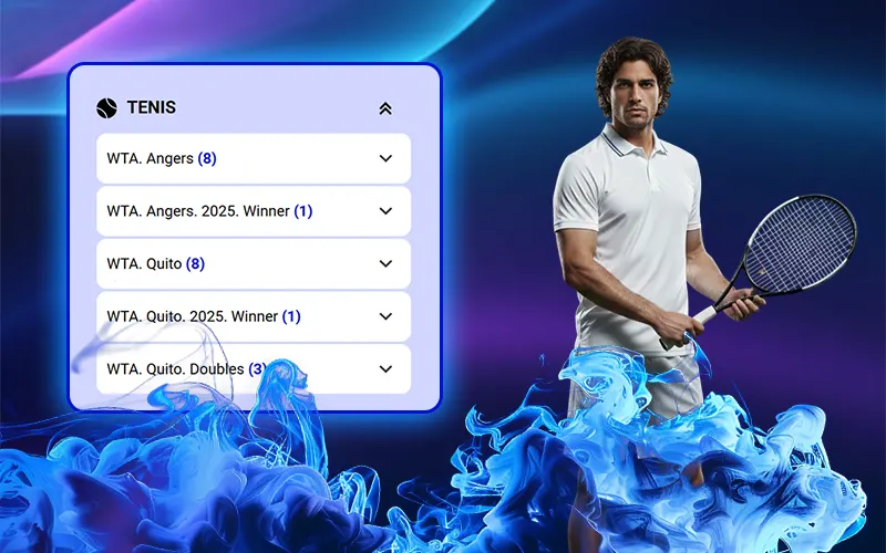 Apuesta por tus eventos de tenis favoritos en el casino PariPesa.