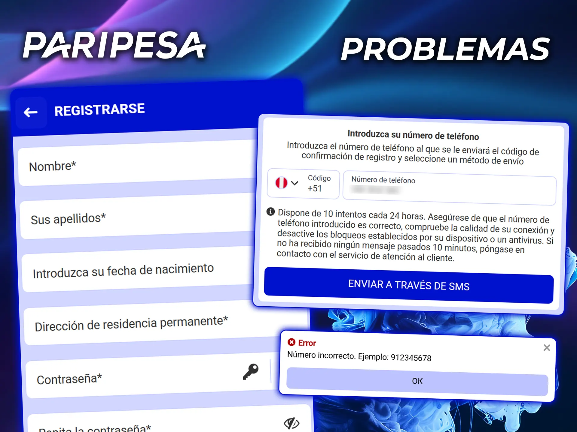 Descubre cómo resolver los problemas con el registro en PariPesa.
