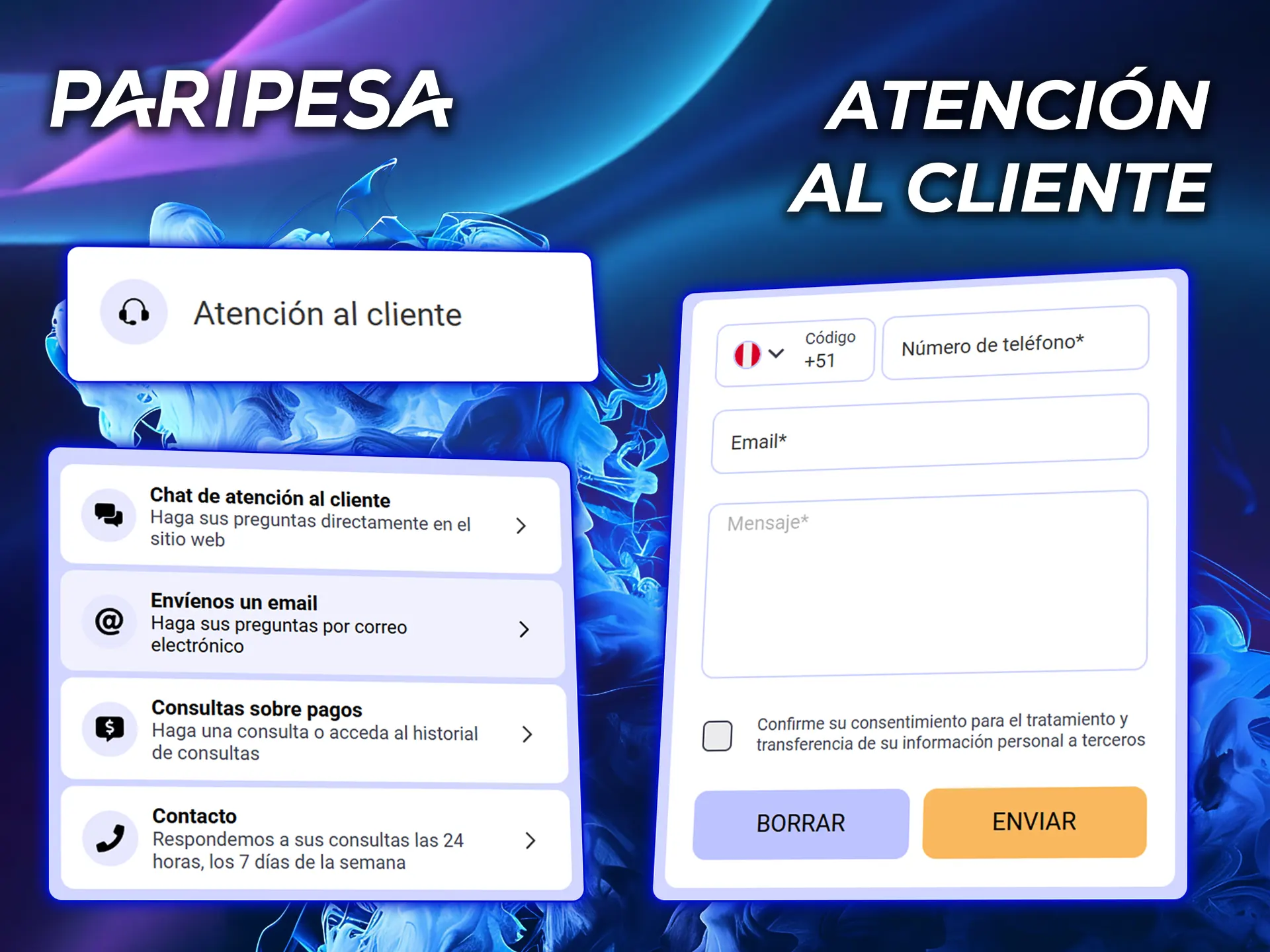 Descubre cómo PariPesa cuida a sus clientes.
