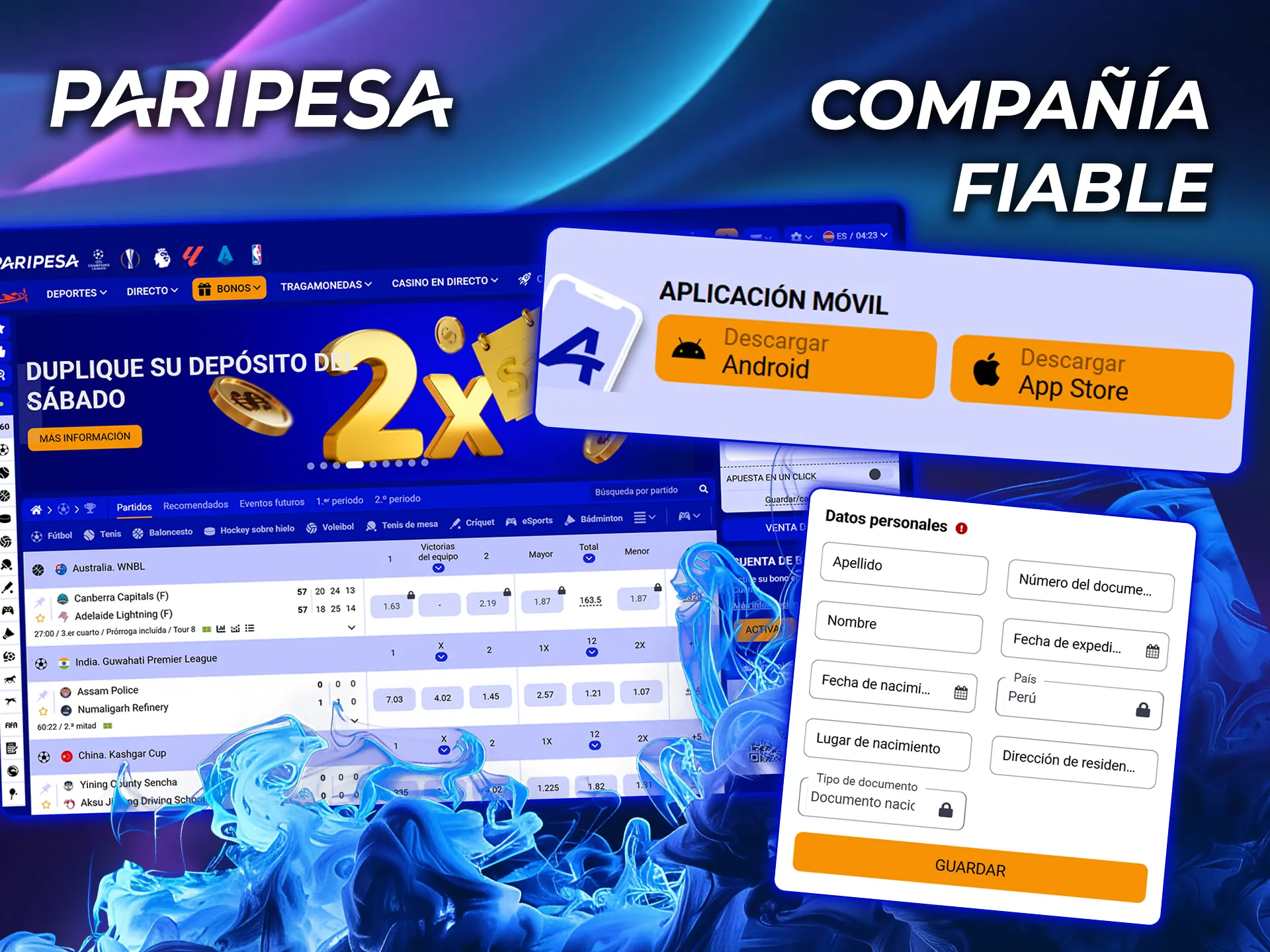 Asegúrate de que PariPesa es una empresa fiable y empieza a jugar.