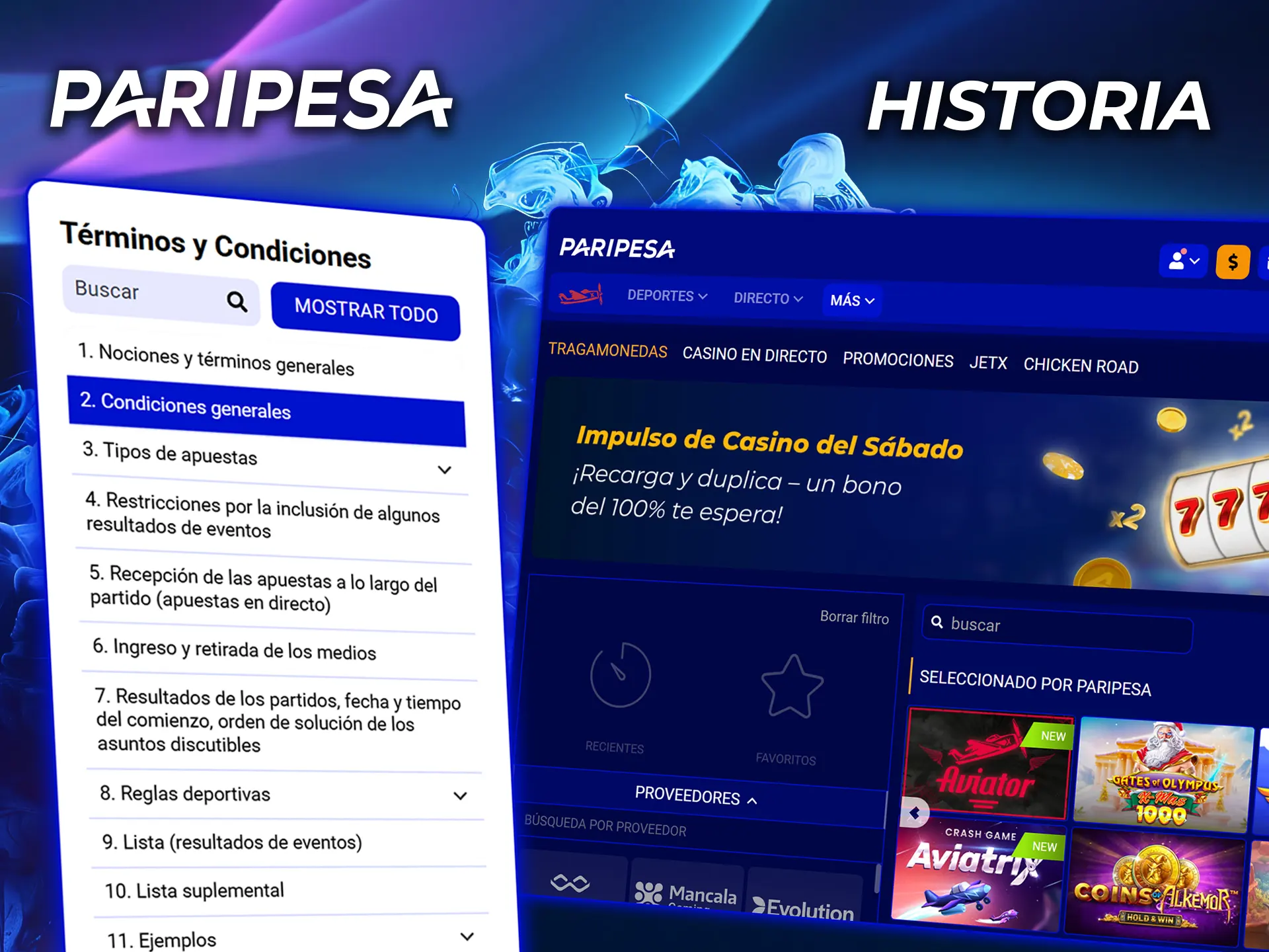 Descubre el casino PariPesa.