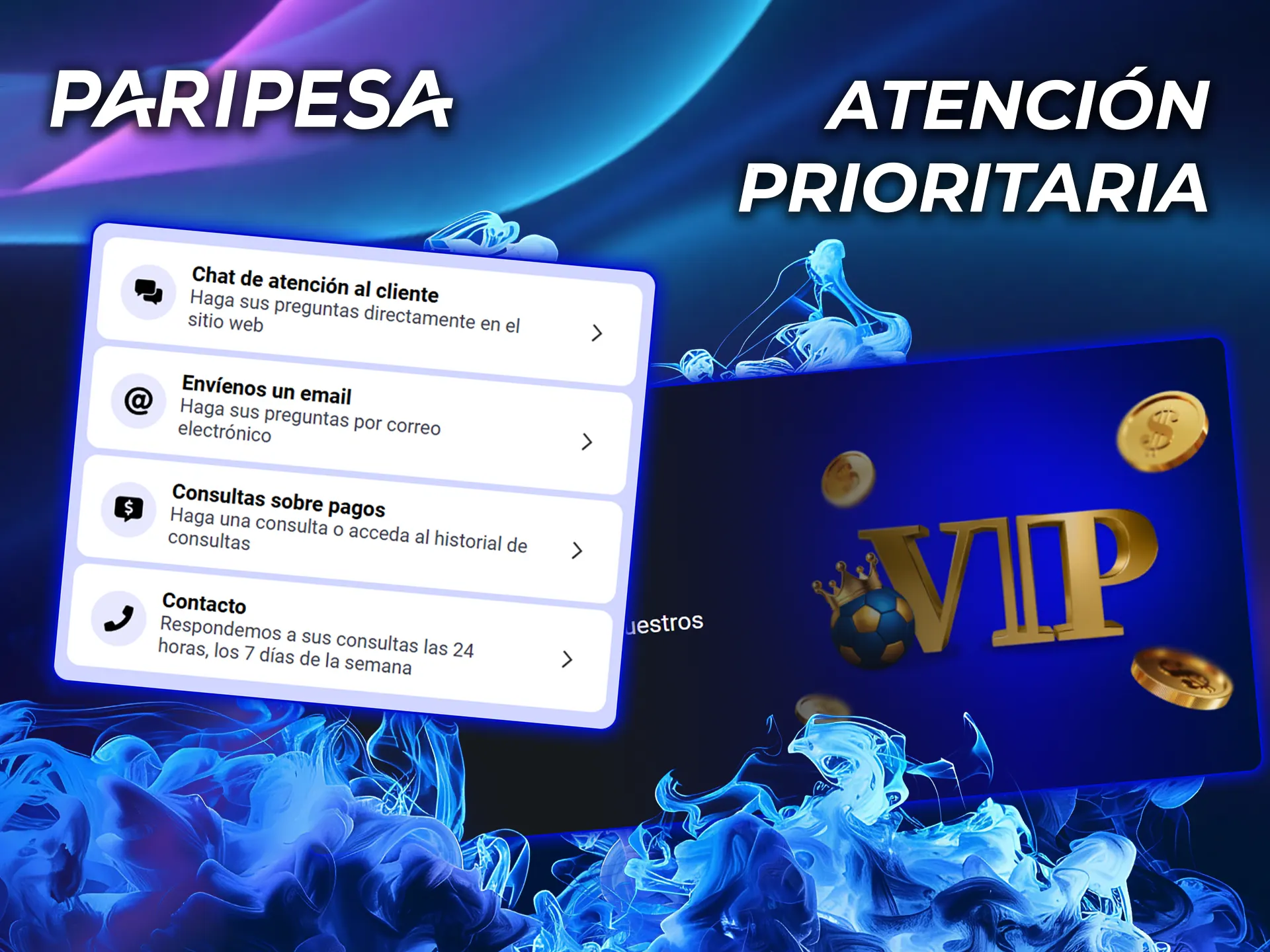 Activa la asistencia prioritaria de PariPesa.